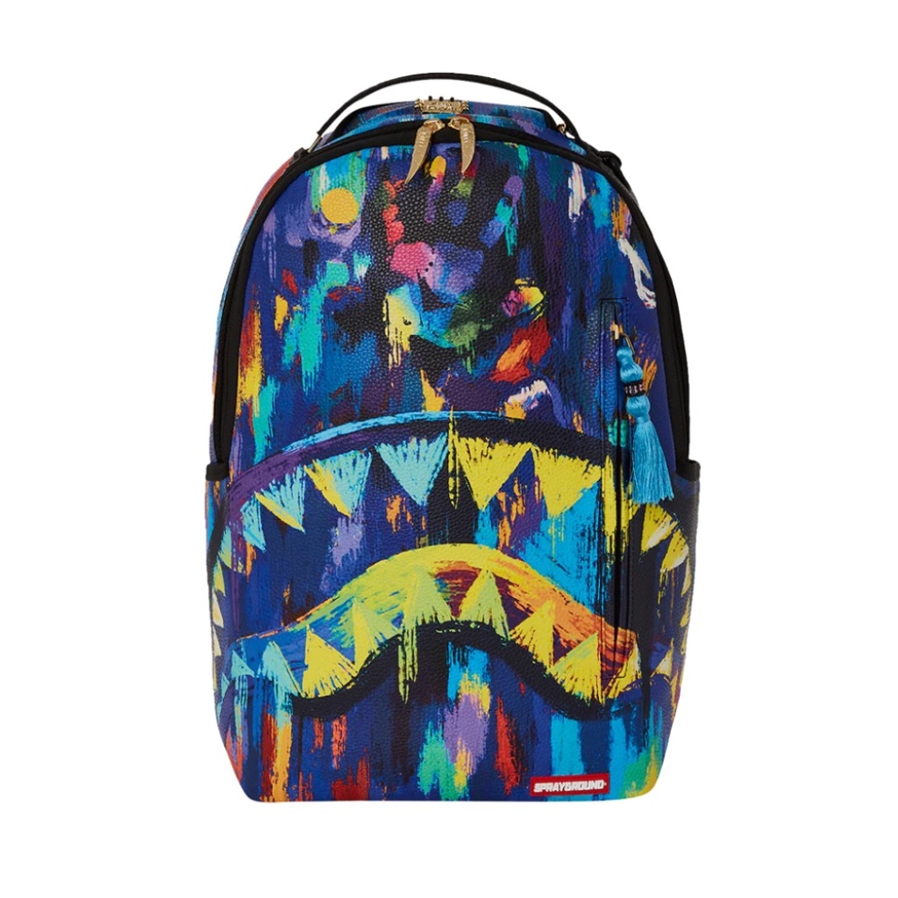 Sprayground A.I.8 African Intelligence Planet Utopia Backpack (DLXV)